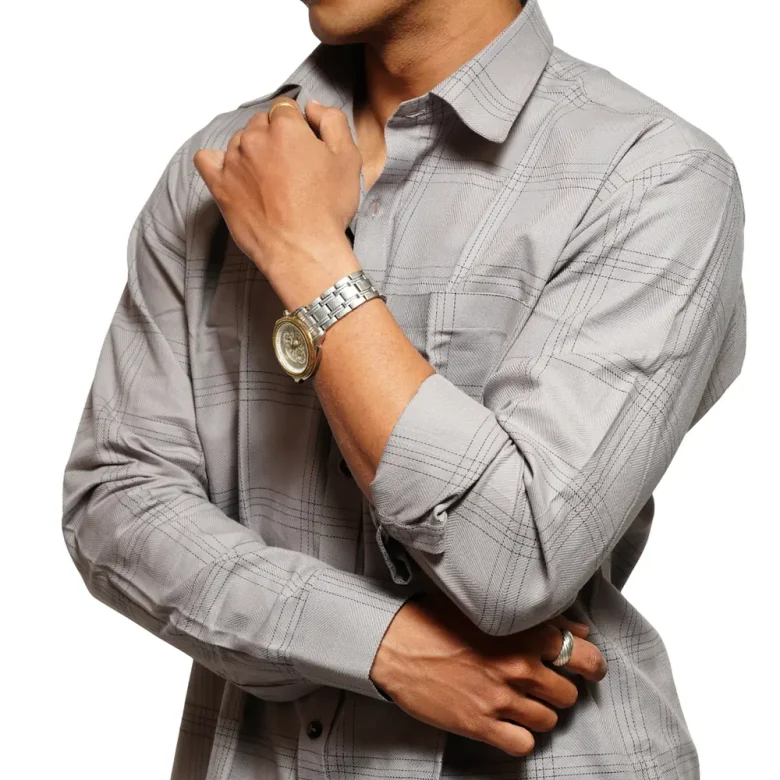 checks & flannels | black checked shirt (copy)