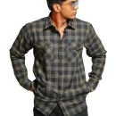 checks & flannels | gray checked shirt (copy)