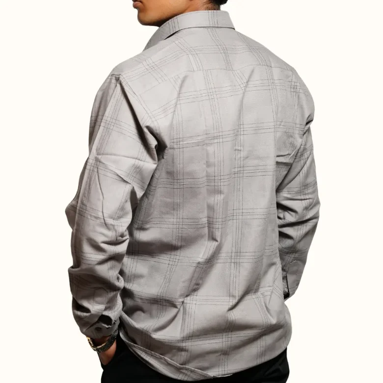 checks & flannels | black checked shirt (copy)