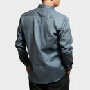 Essentials | CHARCOAL GRAY Enriched Cotton Shirt