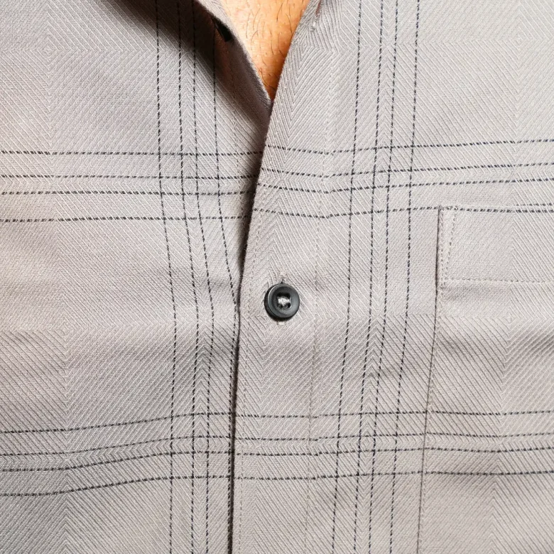 checks & flannels | black checked shirt (copy)