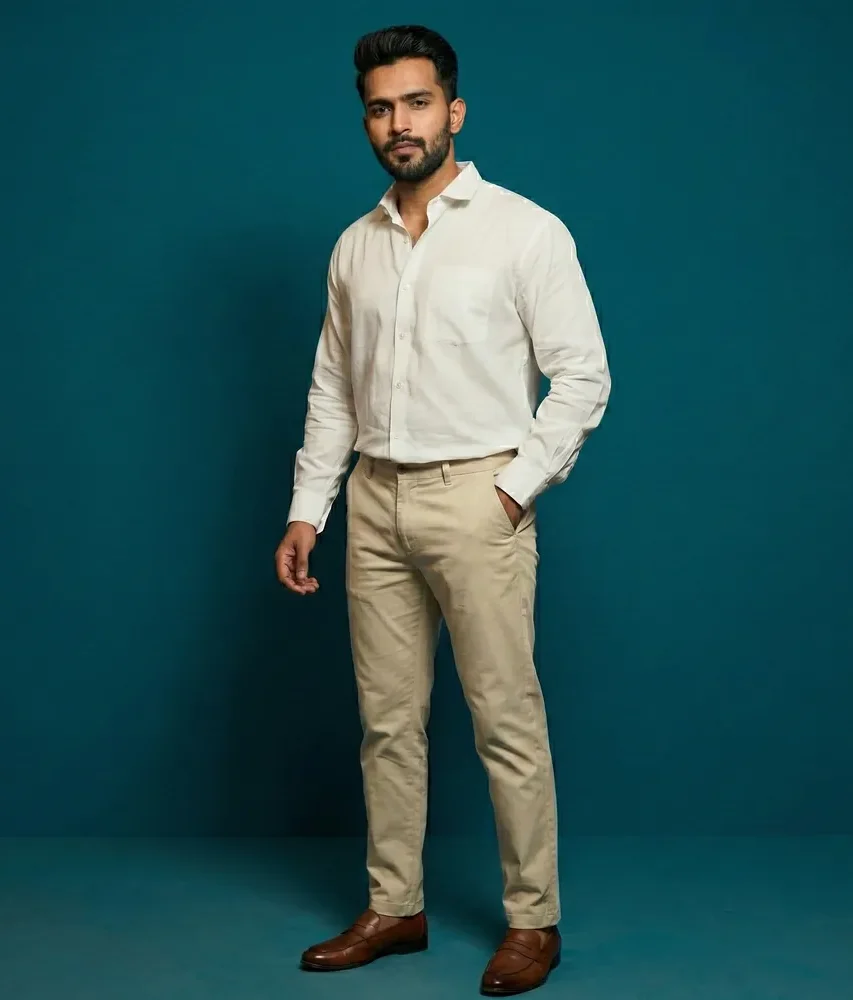 lustra core™ | the absolute white executive shirt