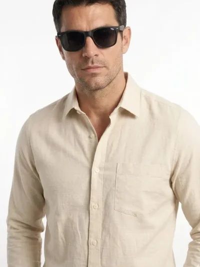 Essentials | BEIGE REGULAR FIT Shirt