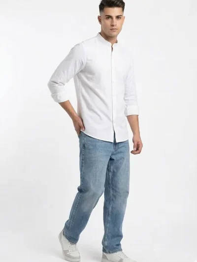 Essential Cotton Pehanoge Mandrin Coller White 4 400x533