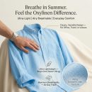 oxy linen | sky blue super prime linen shirt