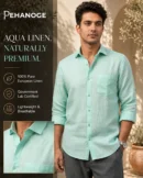 oxy linen™ | seafoam green 60 lea european linen shirt