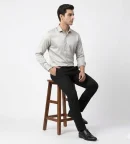 giza silk | sky blue long staple giza cotton shirt