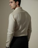 oxy linen | natural beige super prime linen shirt
