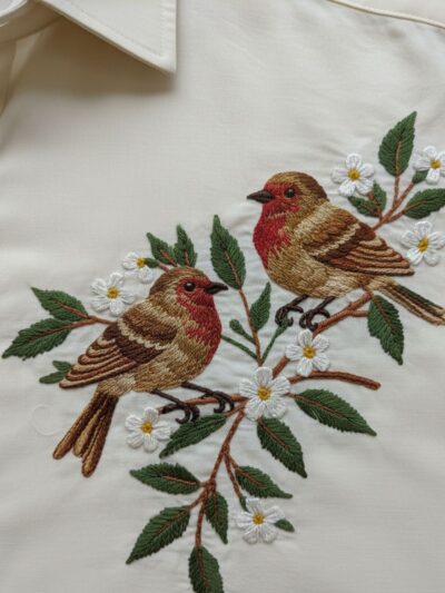 noble stitch | twin bird giza cotton shirt