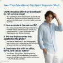 oxy linen | sky blue super prime linen shirt