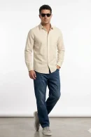 Essentials | BEIGE REGULAR FIT Shirt