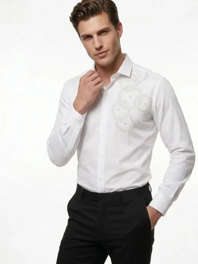 Premium Shirts: Mens Fashion Essentials linen cotton pehanoge{file name} 16